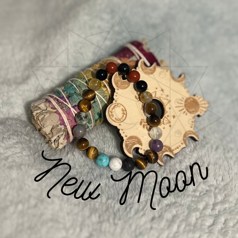 Masculine Moon Bracelet